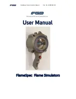 FGD FlameSpec User Manual preview