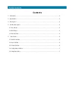 Preview for 2 page of FHB Audio DB-0808 User Manual