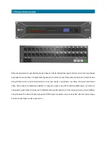 Предварительный просмотр 3 страницы FHB Audio DB-0808 User Manual