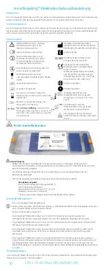 Preview for 10 page of FHC microTargeting 22335Z Directions For Use Manual