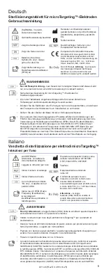 Preview for 5 page of FHC microTargeting L011-46 Directions For Use Manual