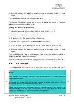 Preview for 119 page of FHF ExResistTel IP2/IP154 Operating Instructions Manual