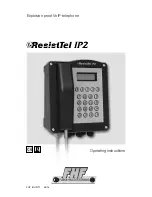 FHF ExResistTel IP2 Operating Instructions Manual preview