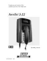 FHF FernTel 3 Z2 Operating Manual preview