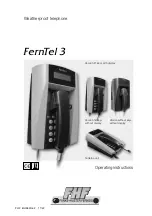 Предварительный просмотр 27 страницы FHF FernTel 3 Operating Instructions Manual