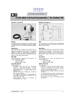 FHF HS14 User Manual preview