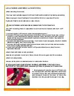 Preview for 15 page of FHM BACKHOE BH 8 Operation And Parts Manual