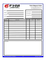 Preview for 27 page of FHM Value Leader EFGCH Series Operations & Parts Manual