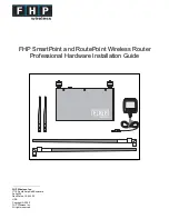 Предварительный просмотр 1 страницы FHP RoutePoint  RP-01-00B-C-N-00 Hardware Installation Manual