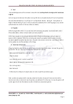 Preview for 3 page of FIALA MOTORS FM	170	B2-FS Manual