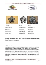 Preview for 1 page of FIALA MOTORS Valach Motors VM R5-250 Manual