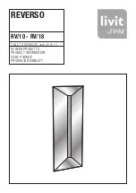 FIAM. LIVIT REVERSO RV/10 Product Information предпросмотр