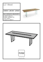 FIAM. LLT Wood LLTW/2010 Product Information предпросмотр