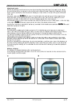 Preview for 5 page of FIAMA SIMPLEX-E Series User Manual And Maintenance