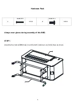 Предварительный просмотр 6 страницы FIAMETTA RAPID COAL HS-17CE01 Instruction Manual