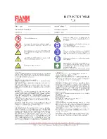 Preview for 12 page of Fiamm FLX Installation & Operating Instructions Manual