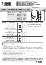 Fiamma 98655-278 Installation Instructions предпросмотр