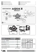 Preview for 5 page of Fiamma AQUA 8 Installation And Use Instructions And Warnings