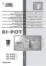 Preview for 1 page of Fiamma Bi-Pot 30 Installation And Use Instructions Manual