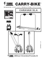 Preview for 1 page of Fiamma CARAVAN XLA Installation Instructions