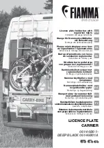 Preview for 1 page of Fiamma CARRY-BIKE 06146B01 Installation And Usage Instructions