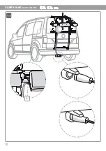 Preview for 10 page of Fiamma CARRY-BIKE 06146B01 Installation And Usage Instructions