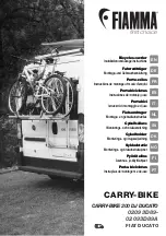 Fiamma CARRY-BIKE 200 DJ DUCATO Installation And Usage Instructions предпросмотр