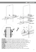 Предварительный просмотр 5 страницы Fiamma CARRY-BIKE 200 DJ DUCATO Installation And Usage Instructions