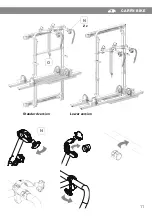 Предварительный просмотр 11 страницы Fiamma CARRY-BIKE 200 DJ DUCATO Installation And Usage Instructions