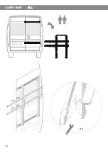 Предварительный просмотр 12 страницы Fiamma CARRY-BIKE 200 DJ DUCATO Installation And Usage Instructions