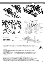 Предварительный просмотр 13 страницы Fiamma CARRY-BIKE 200 DJ DUCATO Installation And Usage Instructions