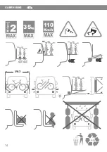 Предварительный просмотр 14 страницы Fiamma CARRY-BIKE 200 DJ DUCATO Installation And Usage Instructions