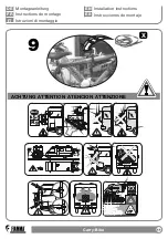 Предварительный просмотр 11 страницы Fiamma CARRY-BIKE CARAVAN UNIVERSAL Installation And Use Instructions Manual