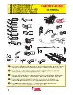 Preview for 2 page of Fiamma Carry-Bike SE Installation And Use Instructions Manual