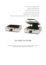 Предварительный просмотр 1 страницы Fiamma CG 6 VITRO Operating Manual