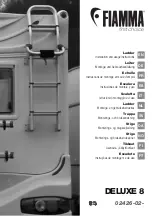 Fiamma DELUXE 8 Installation And Usage Instructions preview