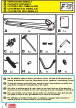 Preview for 2 page of Fiamma F35 Pro 180 Installation And Use Instructions Manual