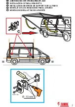 Preview for 7 page of Fiamma F35 Pro 180 Installation And Use Instructions Manual