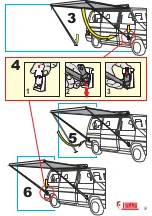 Preview for 9 page of Fiamma F35 Pro 180 Installation And Use Instructions Manual