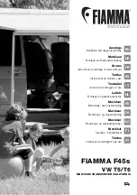 Fiamma F45s 260 VWT5/T6 Installation And Usage Instructions preview