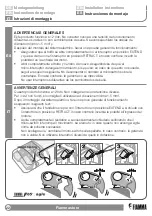 Preview for 22 page of Fiamma F65 Eagle Installation And Usage Instructions