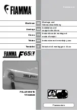 Fiamma F65L Installation And Usage Instructions preview