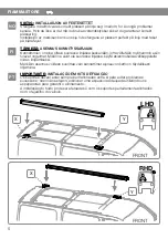 Предварительный просмотр 6 страницы Fiamma KIT FORD CUSTOM L2 Installation Instructions Manual