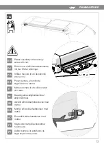 Предварительный просмотр 13 страницы Fiamma KIT FORD CUSTOM L2 Installation Instructions Manual