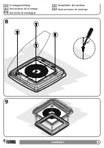 Preview for 9 page of Fiamma KIT TURBO-VENT F Installation And Usage Instructions