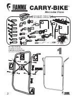 Preview for 2 page of Fiamma Mercedes Viano Installation Instructions Manual