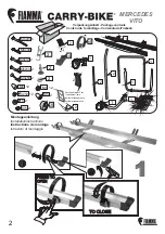 Preview for 2 page of Fiamma MERCEDES VITO Installation Instructions Manual