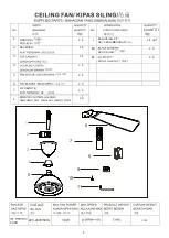 Preview for 2 page of Fiamma Rubine RCF-PRESTO52-3B Series User Manual