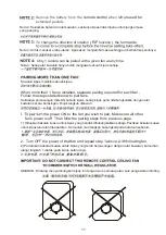 Preview for 12 page of Fiamma Rubine RCF-PRESTO52-3B Series User Manual