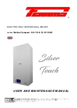 Fiamma Silver Touch Elektra Compact 12 kW N User And Maintenance Manual preview